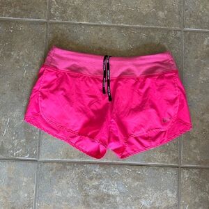 Women’s Nike Bright Pink Athletic Running Shorts